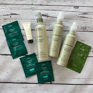 New Aveda Pure Abundance & Firmata Hairspray & Deluxe Sample Hand Cream, Samples